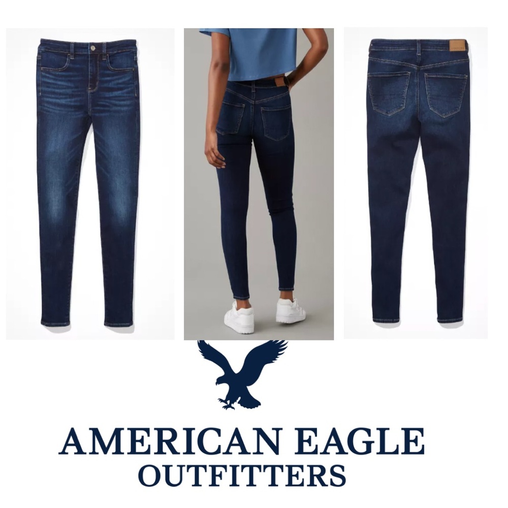 EUC amer Eagle Hi-Rise Jegging